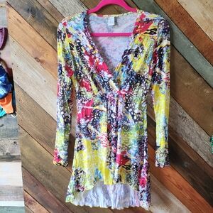 Alberto Makali Medium mixed print tunic
